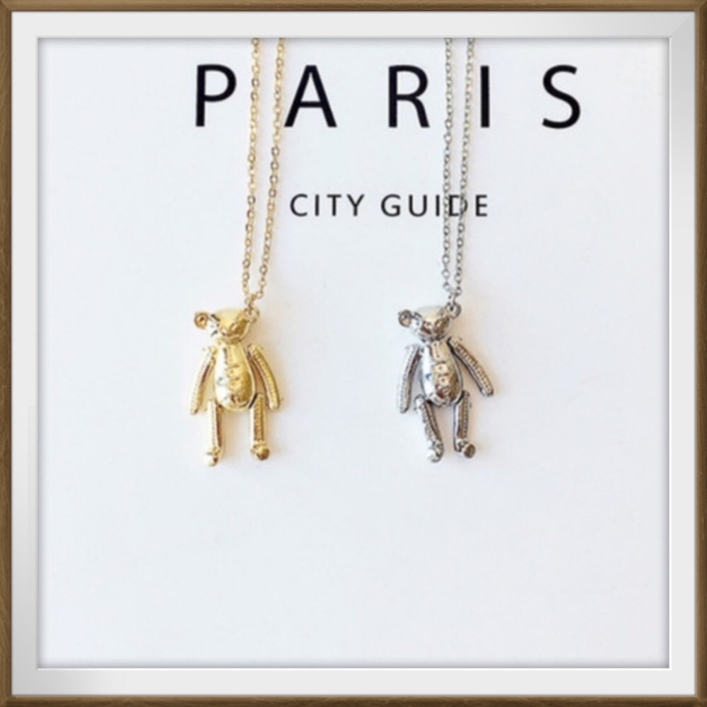 Teddy Bear Fashion Necklaces